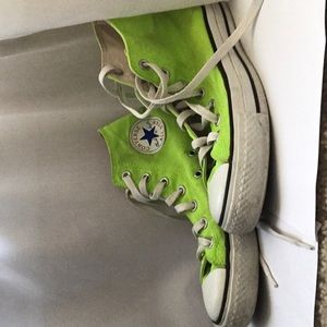 Green high tops